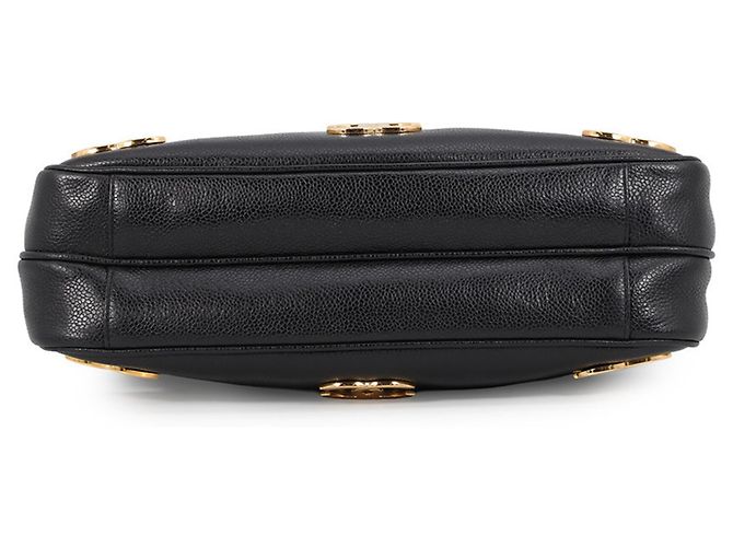 Chanel Black Chain Tote Bag Schwarz - Ansicht 3