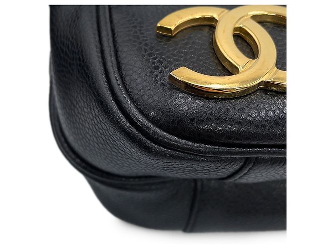 Chanel Black Chain Tote Bag Schwarz - Ansicht 8