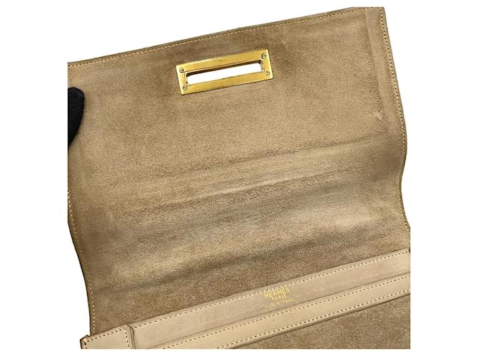 Hermès Borsa a tracolla Hermes Kara Beige - vista 14