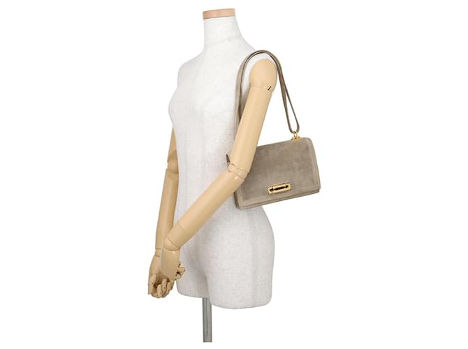 Hermès Borsa a tracolla Hermes Kara Beige - vista 4
