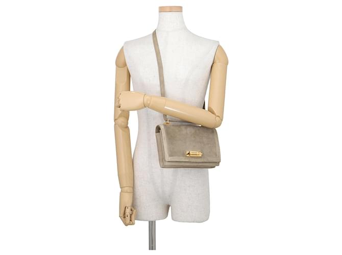 Hermès Borsa a tracolla Hermes Kara Beige - vista 5