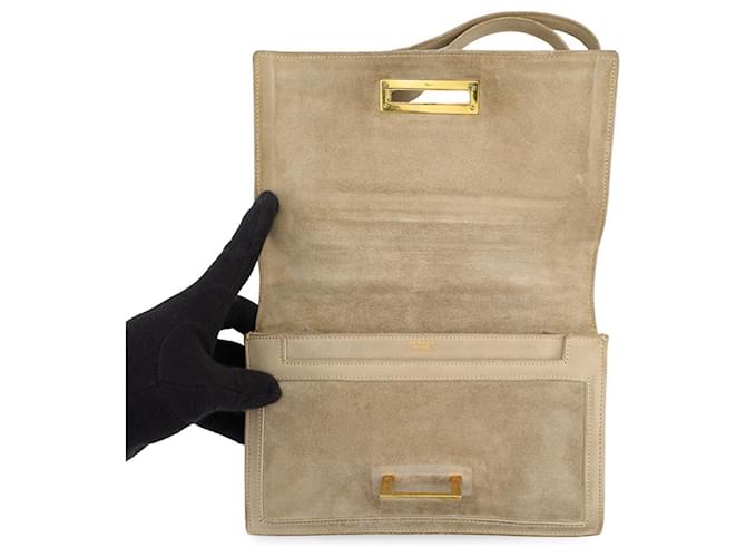 Hermès Borsa a tracolla Hermes Kara Beige - vista 6