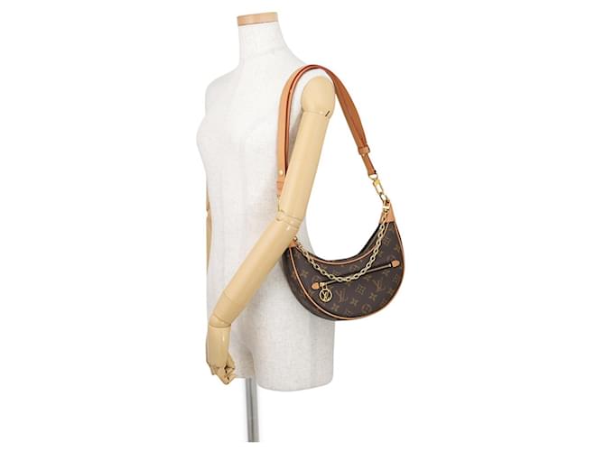 Borsa a tracolla Louis Vuitton Monogram Loop Beige - Ansicht 4