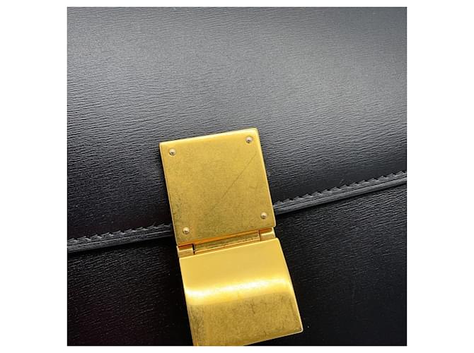 Céline Borsa a tracolla Celine Classic Box Medium Nero - vista 10