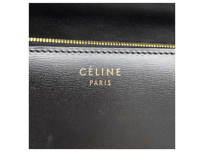 Céline Borsa a tracolla Celine Classic Box Medium Nero - vista 17