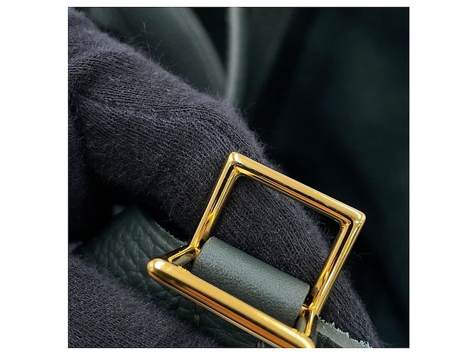 Hermès Borsa Hermes Picotin Lock MM in Vert Mangrove Verde chiaro - vista 9