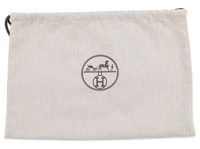 Hermès Borsa a Tracolla Hermes Videpoche Marrone - vista 11
