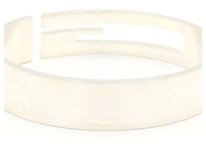 Bracciale Rigido Gucci in Argento Sterling - vista 2