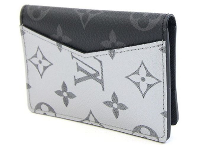 Louis Vuitton Eclipse Split Organizer de Poche M63021 Tarjetero Negro - vista 2