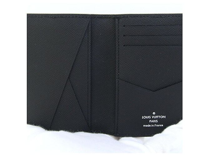 Louis Vuitton Eclipse Split Organizer de Poche M63021 Tarjetero Negro - vista 3