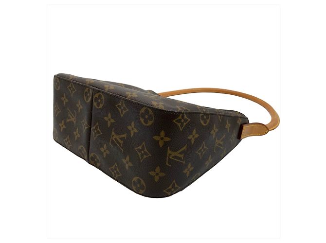 Borsa a mano Louis Vuitton Looping MM Marrone - vista 3