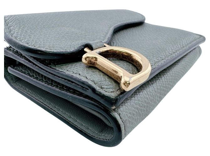 Cartera compacta Saddle Christian Dior Castaño - vista 5