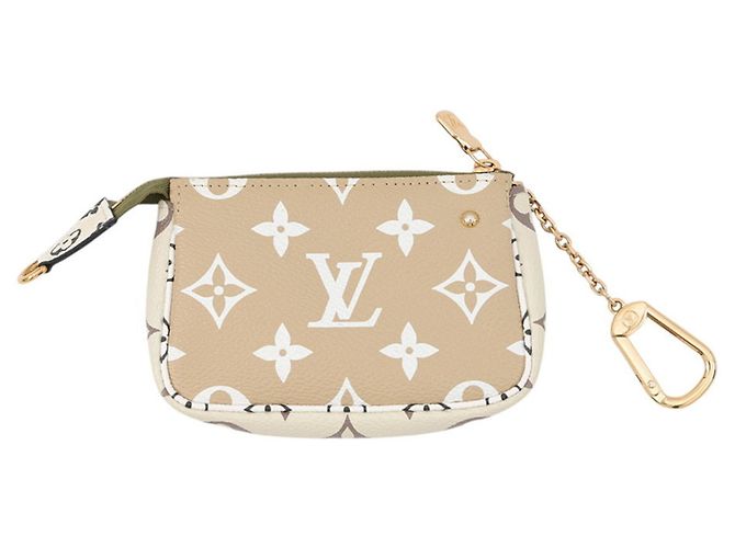 Louis Vuitton Monogram Giant Mini Pochette Accessoires Beige Khaki - Ansicht 3