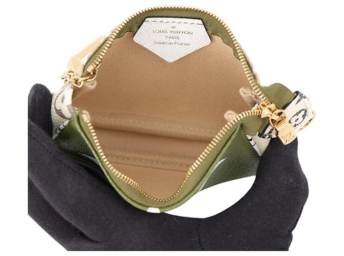 Louis Vuitton Monogram Giant Mini Pochette Accessoires Beige Khaki - Ansicht 4