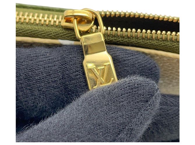 Louis Vuitton Monogram Giant Mini Pochette Accessoires Beige Khaki - Ansicht 9