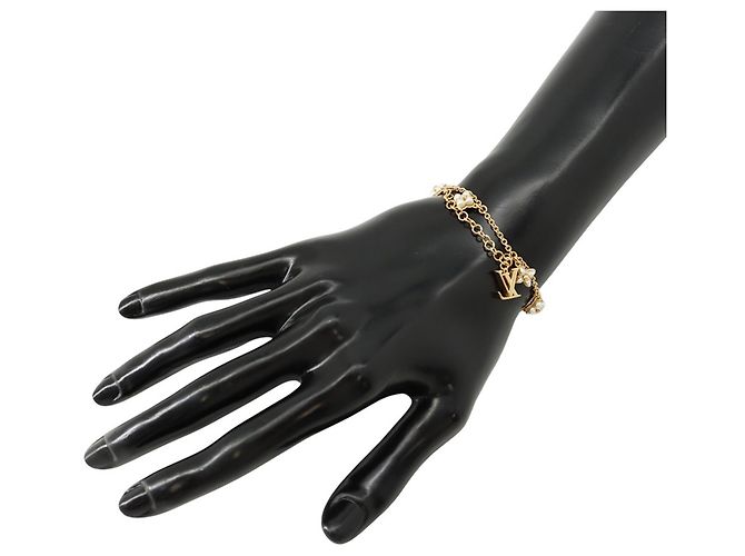 Bracciale con ciondoli in oro Louis Vuitton D'oro - vista 4