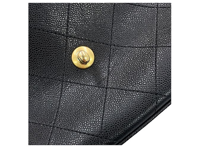 Borsa a tracolla con catena Chanel Matelassé Nero - vista 11