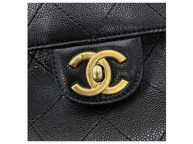 Borsa a tracolla con catena Chanel Matelassé Nero - vista 15