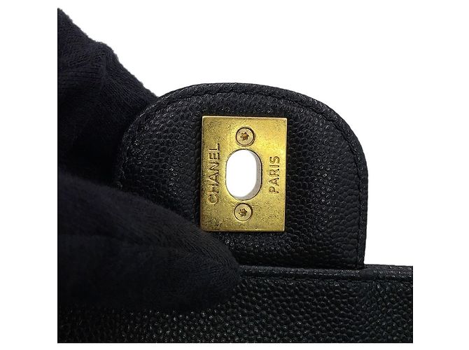 Borsa a tracolla con catena Chanel Matelassé Nero - vista 16