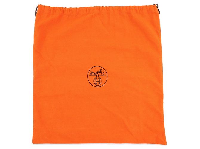 Hermès Hermes Plume Elan 28 Handtasche Orange - Ansicht 17