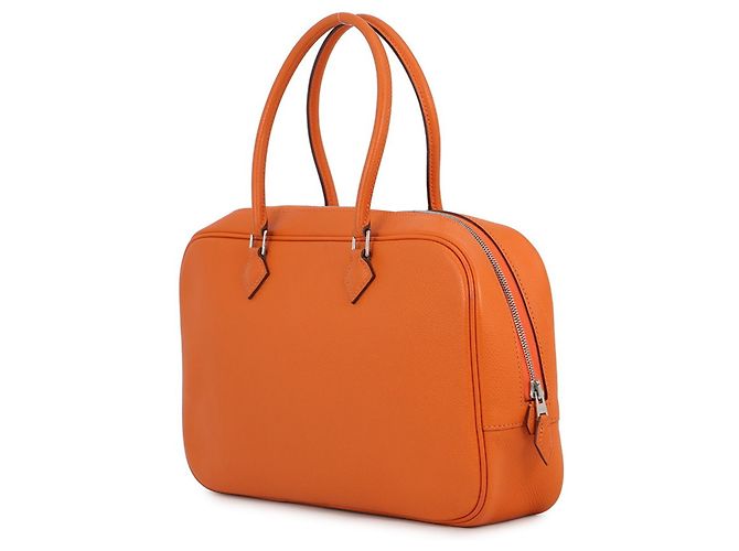 Hermès Hermes Plume Elan 28 Handtasche Orange - Ansicht 2