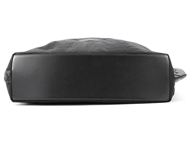 Borsa a tracolla Bottega Veneta Intrecciato Nero - vista 3