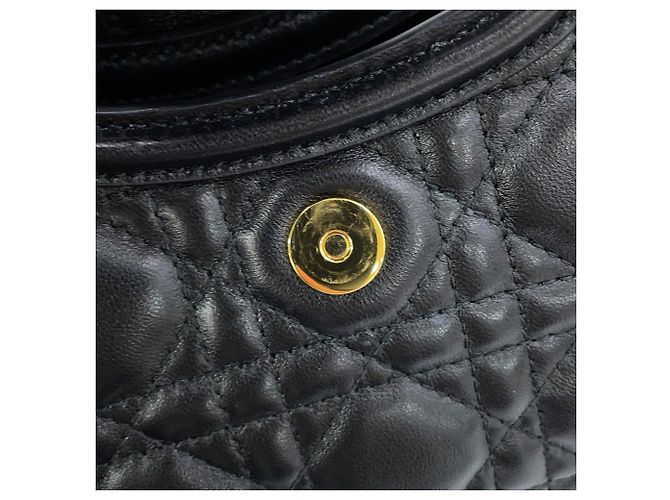 Borsa Christian Dior Cannage Jolie Mini Nero - vista 15
