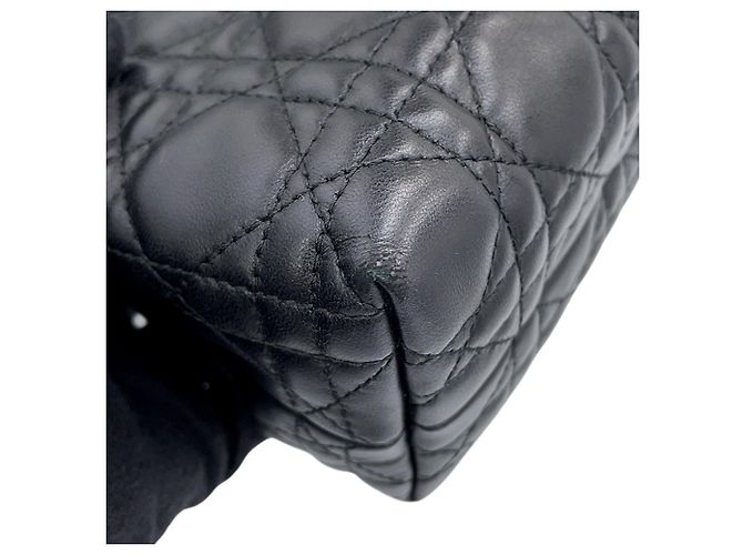 Borsa Christian Dior Cannage Jolie Mini Nero - vista 7