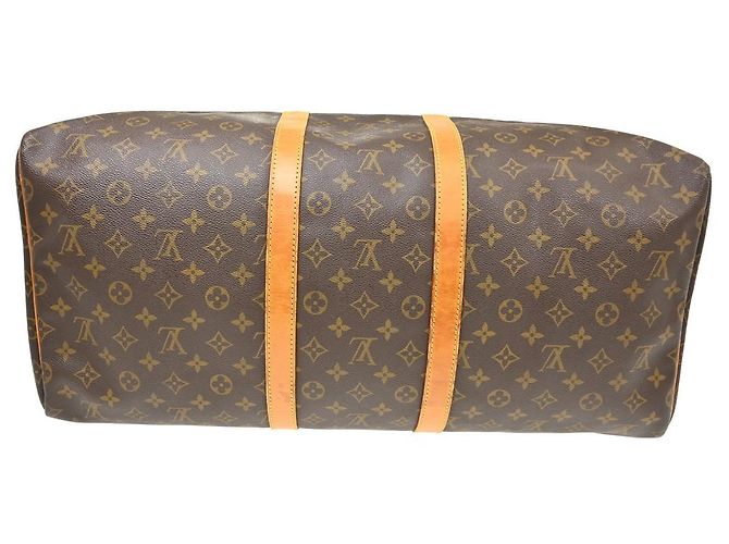 Louis Vuitton Keepall Monogram 55 Marrone - vista 6