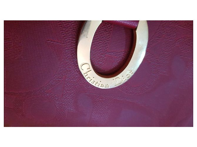 Christian Dior Monogram Duffle Bag Red - view 10