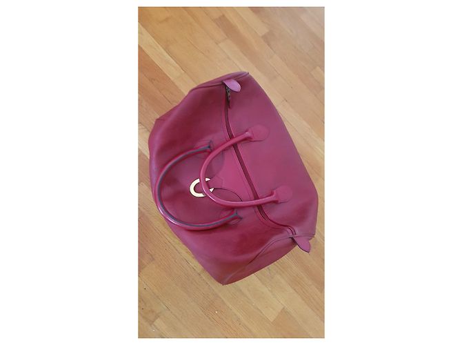 Christian Dior Monogram Duffle Bag Red - view 8