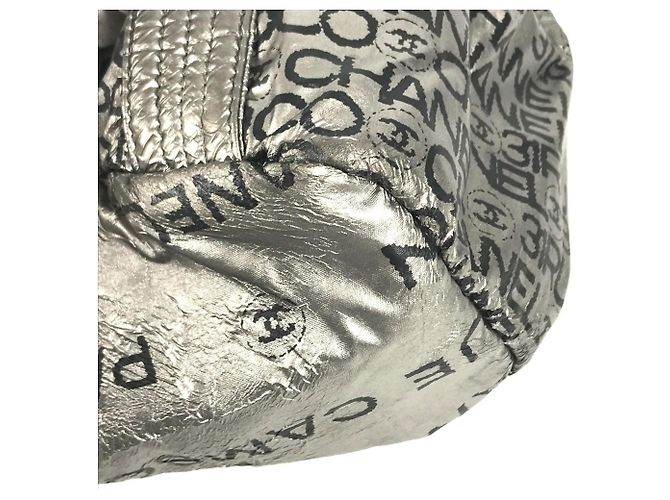 Borsa Chanel Unlimited CC Coco Mark Logo Nero Argento - vista 15