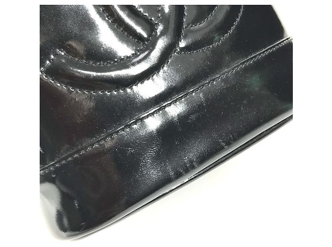 Borsa Vanity Chanel A01998 CC Coco Mark Logo Nero - vista 10