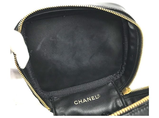Borsa Vanity Chanel A01998 CC Coco Mark Logo Nero - vista 11