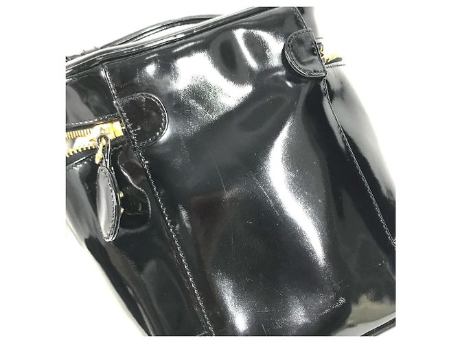 Borsa Vanity Chanel A01998 CC Coco Mark Logo Nero - vista 14