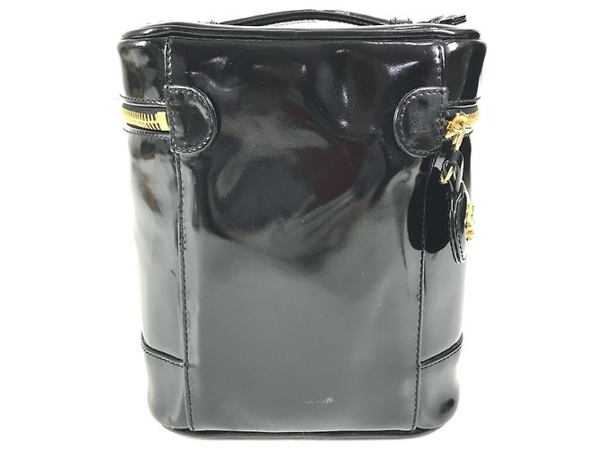 Borsa Vanity Chanel A01998 CC Coco Mark Logo Nero - vista 2