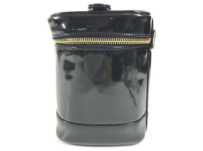 Borsa Vanity Chanel A01998 CC Coco Mark Logo Nero - vista 3