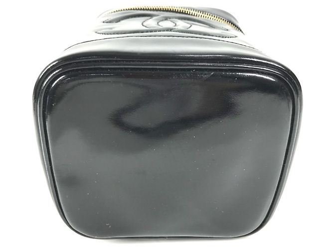 Borsa Vanity Chanel A01998 CC Coco Mark Logo Nero - vista 5