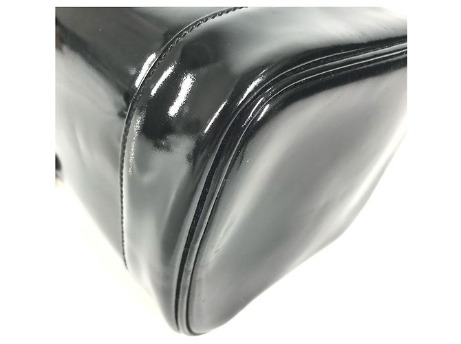 Borsa Vanity Chanel A01998 CC Coco Mark Logo Nero - vista 7