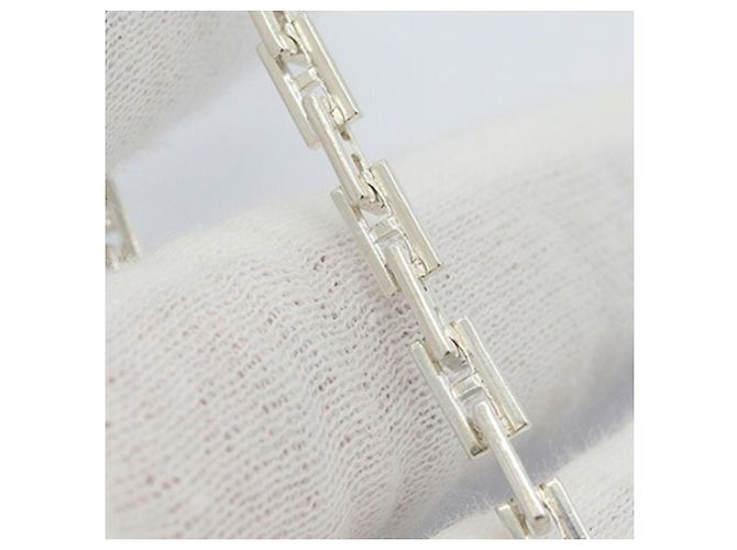 Hermès Bracciale Hermes Hercules MM SV Sterling Silver Argento - vista 5