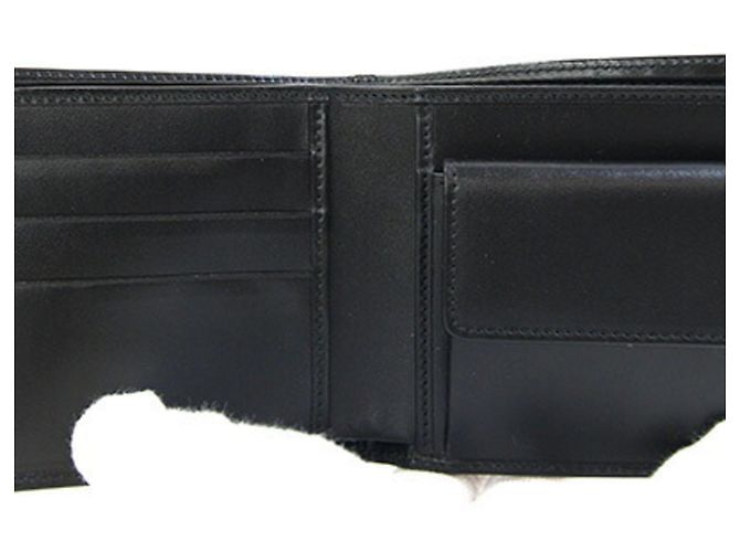Gucci Bi-fold Leather Wallet Black - view 3