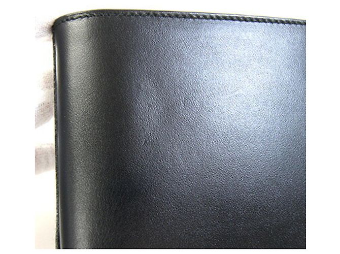 Gucci Bi-fold Leather Wallet Black - view 6
