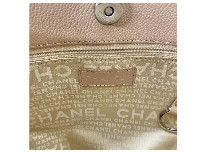 Borsa Tote Chanel Wild Stitch Beige - vista 10