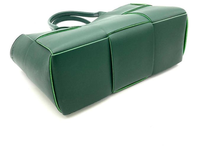 Borsa Tote Arco Piccola Bottega Veneta Verde - vista 4