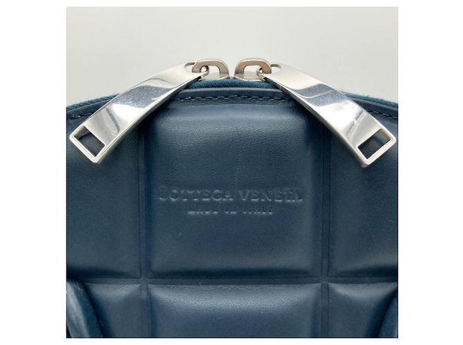 Bottega Veneta Borsa a tracolla The Swoop Blu navy - vista 11