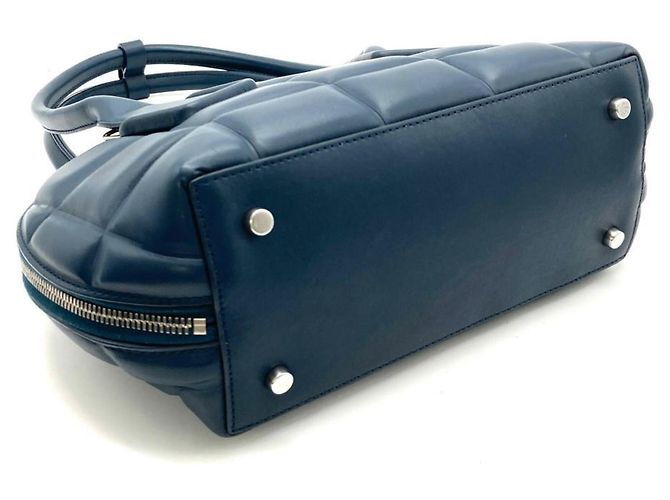 Bottega Veneta Borsa a tracolla The Swoop Blu navy - vista 4