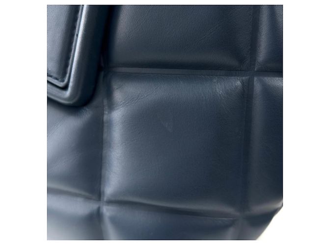 Bottega Veneta Borsa a tracolla The Swoop Blu navy - vista 7