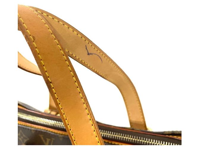 Borsa Tote Louis Vuitton Popincourt O Marrone - vista 4