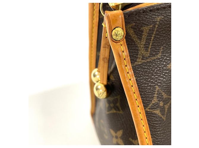 Borsa Tote Louis Vuitton Popincourt O Marrone - vista 6