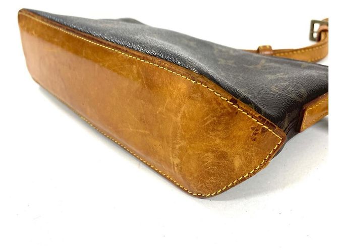 Louis Vuitton Trotteur Schultertasche Braun - Ansicht 3